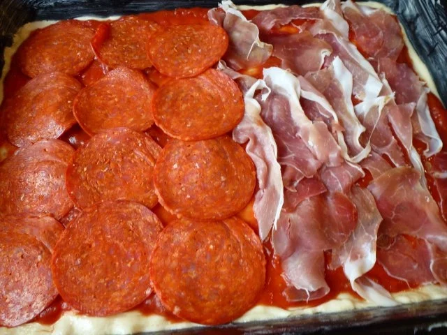 Pizza mit extra viel Belag - Rezept - Bild Nr. 11