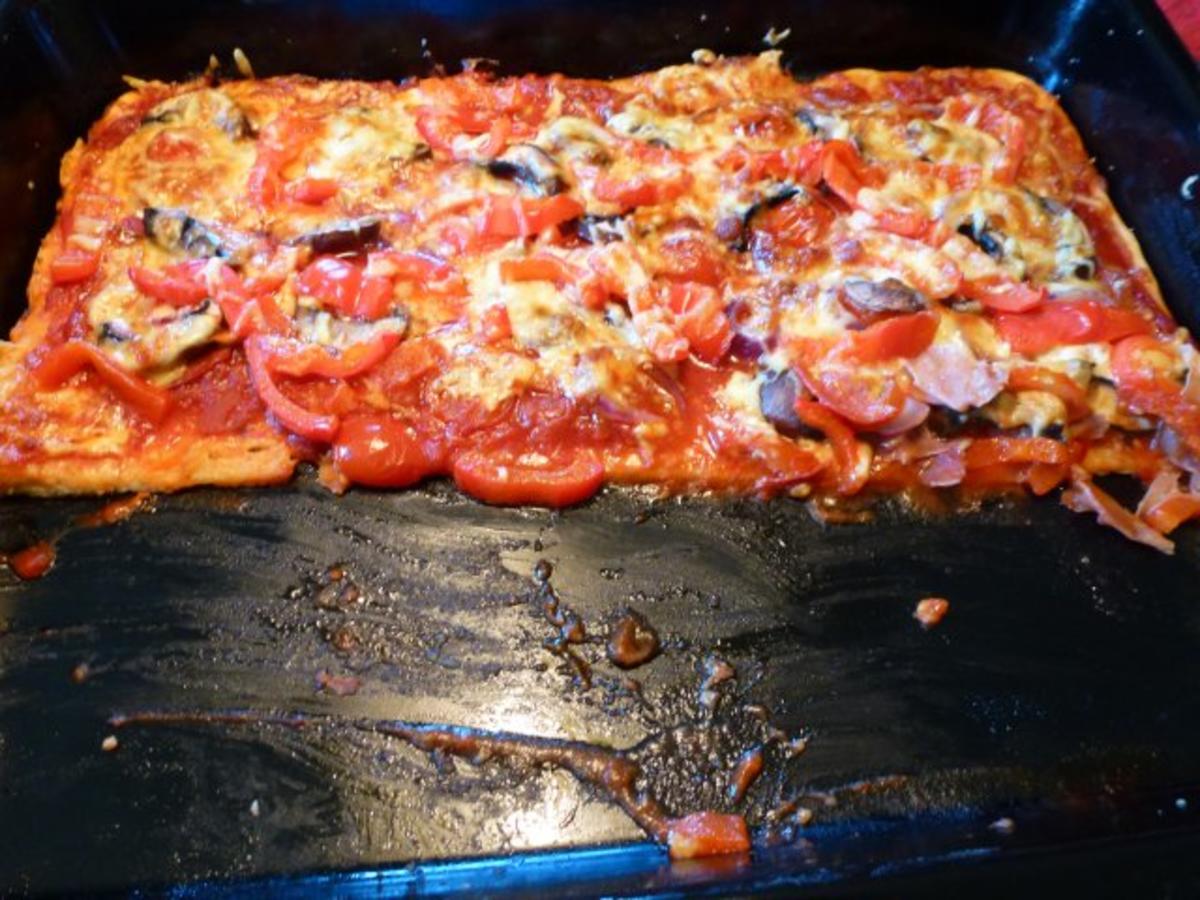 Pizza mit extra viel Belag - Rezept - Bild Nr. 15