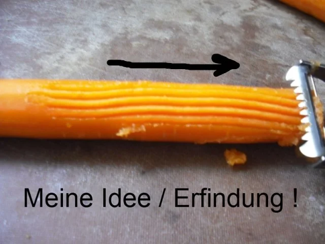 Rezept: Hähnchenchicken mit Erbsen-Möhrenblüten und Käsekartoffelstampf Bild Nr. 9 Hähnchenchicken mit Erbsen-Möhrenblüten und Käsekartoffelstampf - Rezept - Bild Nr. 9