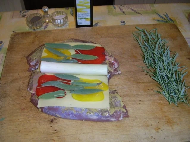 Rezept: Kalbsbrust mediteran gefüllt Bild Nr. 6 Kalbsbrust mediteran gefüllt - Rezept - Bild Nr. 6