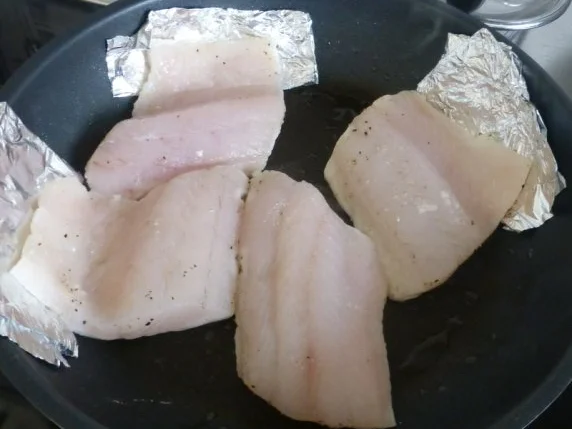 Zander mit Bratkartoffeln und Lauchzwiebeln - Rezept - Bild Nr. 5