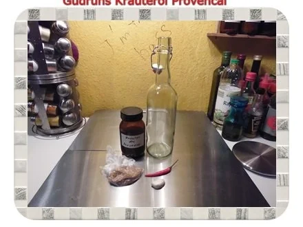 Rezept: Öl: Kräuteröl provencal Bild Nr. 2 Öl: Kräuteröl provencal - Rezept - Bild Nr. 2