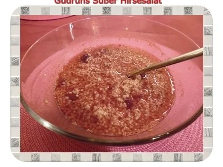 Gesundes: Hirsesalat mit Himbeeren - Rezept