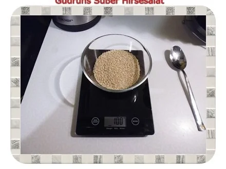 Gesundes: Hirsesalat mit Himbeeren - Rezept - Bild Nr. 2