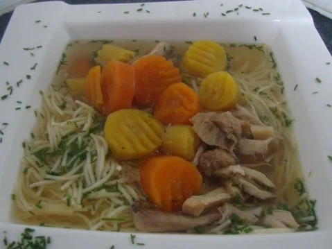 Hühnersuppe - Rezept