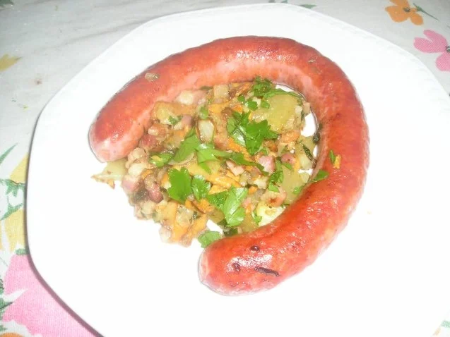 Eierschwammerlgröstl - Rezept