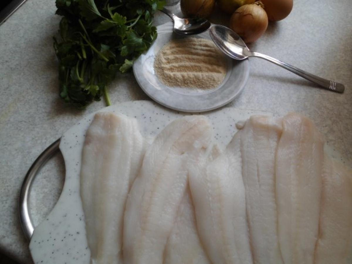 Fisch: Schollenfilets mit Käse und Eiern überbacken - Rezept - Bild Nr. 3