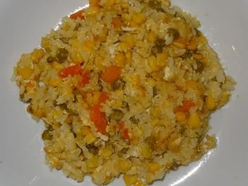 Rezept: Gebratener Eierreis Gebratener Eierreis - Rezept