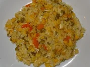 Gebratener Eierreis - Rezept