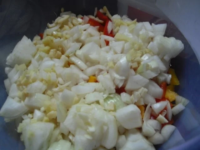 Spaghetti mit asiatischer Bolognese und gemischten Salat - Rezept - Bild Nr. 6