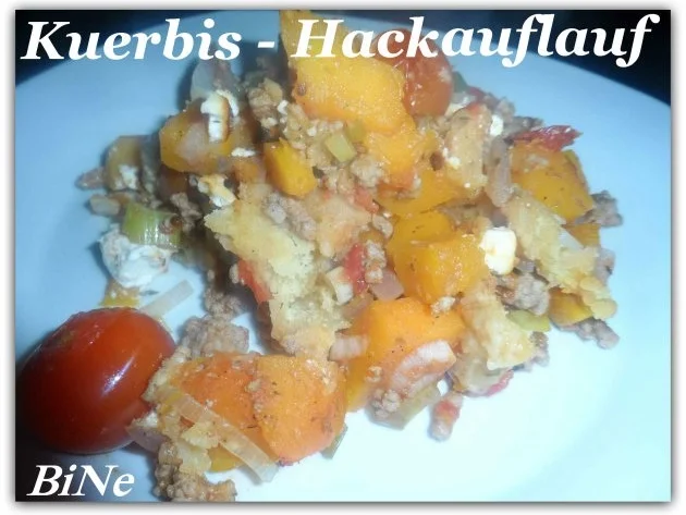Rezept: BiNe` S KUERBIS - HACKAUFLAUF Bild Nr. 2 BiNe` S KUERBIS - HACKAUFLAUF - Rezept - Bild Nr. 2