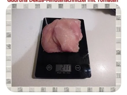 Geflügel: Dekus-Minutenschnitzel mit Tomaten - Rezept - Bild Nr. 2