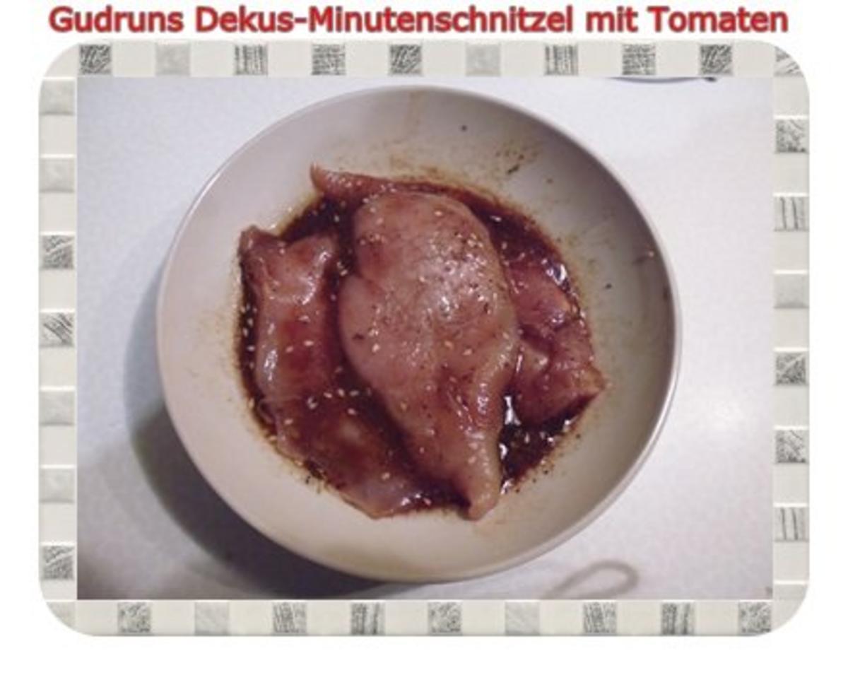 Geflügel: Dekus-Minutenschnitzel mit Tomaten - Rezept - Bild Nr. 5