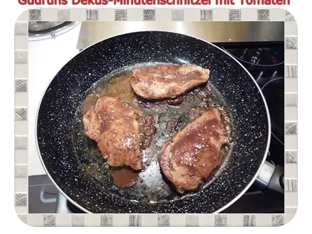 Geflügel: Dekus-Minutenschnitzel mit Tomaten - Rezept - Bild Nr. 7