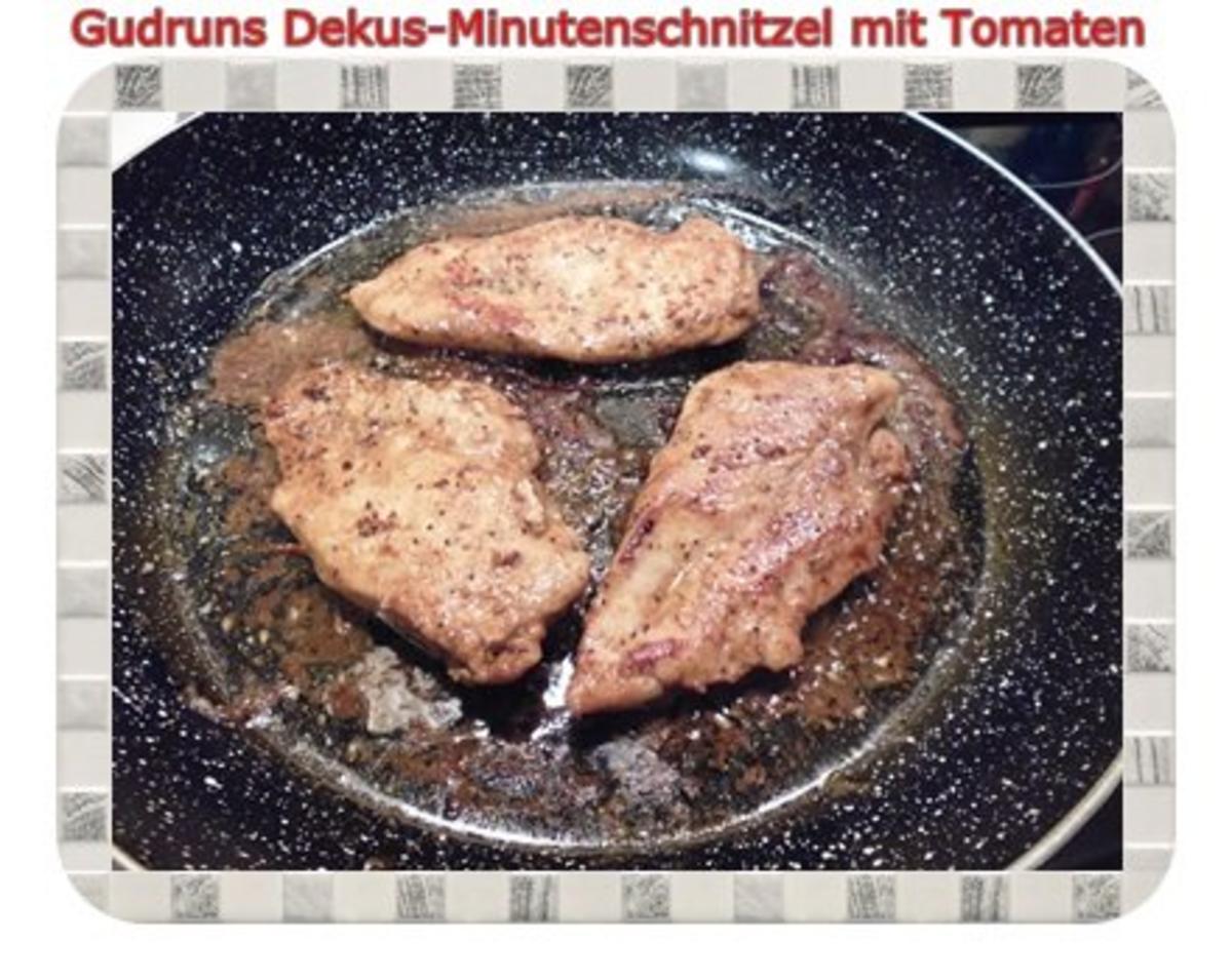 Geflügel: Dekus-Minutenschnitzel mit Tomaten - Rezept - Bild Nr. 8