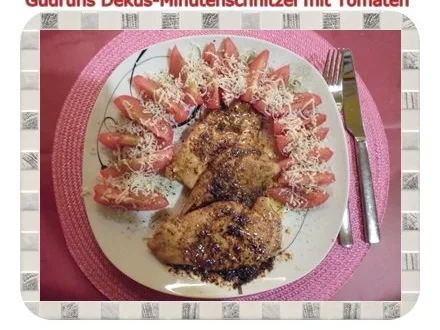 Geflügel: Dekus-Minutenschnitzel mit Tomaten - Rezept - Bild Nr. 10