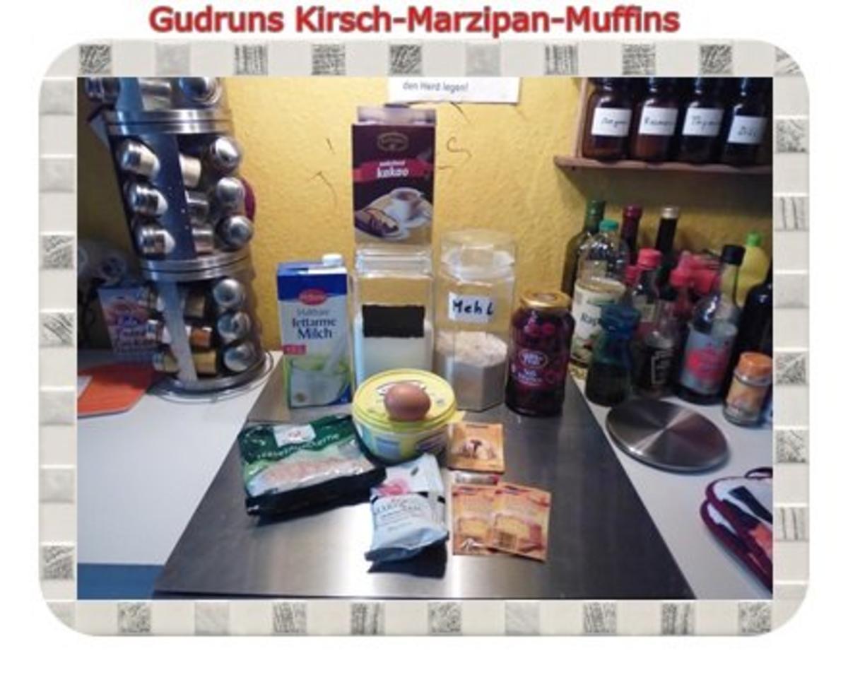 Muffins: Kirsch-Marzipan-Muffins - Rezept - Bild Nr. 2