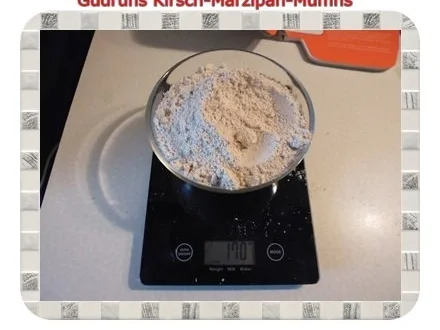 Muffins: Kirsch-Marzipan-Muffins - Rezept - Bild Nr. 4