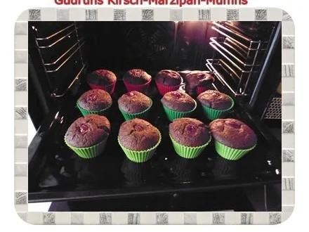 Muffins: Kirsch-Marzipan-Muffins - Rezept - Bild Nr. 15