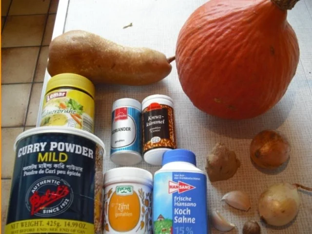 Kürbis-Birnen-Suppe à la Papa - Rezept - Bild Nr. 2