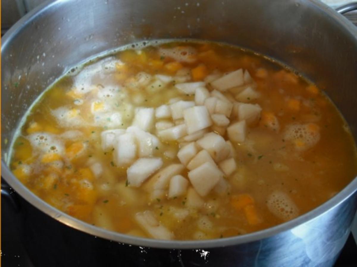 Kürbis Birnen Suppe à la Papa - einfach - von MausVoh