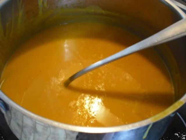 Kürbis-Birnen-Suppe à la Papa - Rezept - Bild Nr. 12