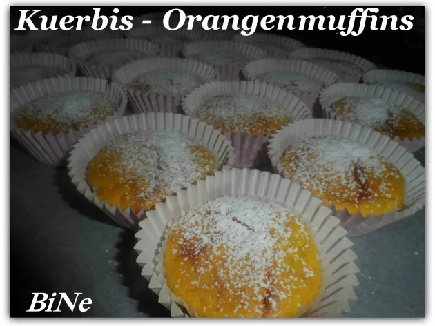 Rezept: BiNe` S KUERBIS - ORANGENMUFFINS Bild Nr. 2 BiNe` S KUERBIS - ORANGENMUFFINS - Rezept - Bild Nr. 2