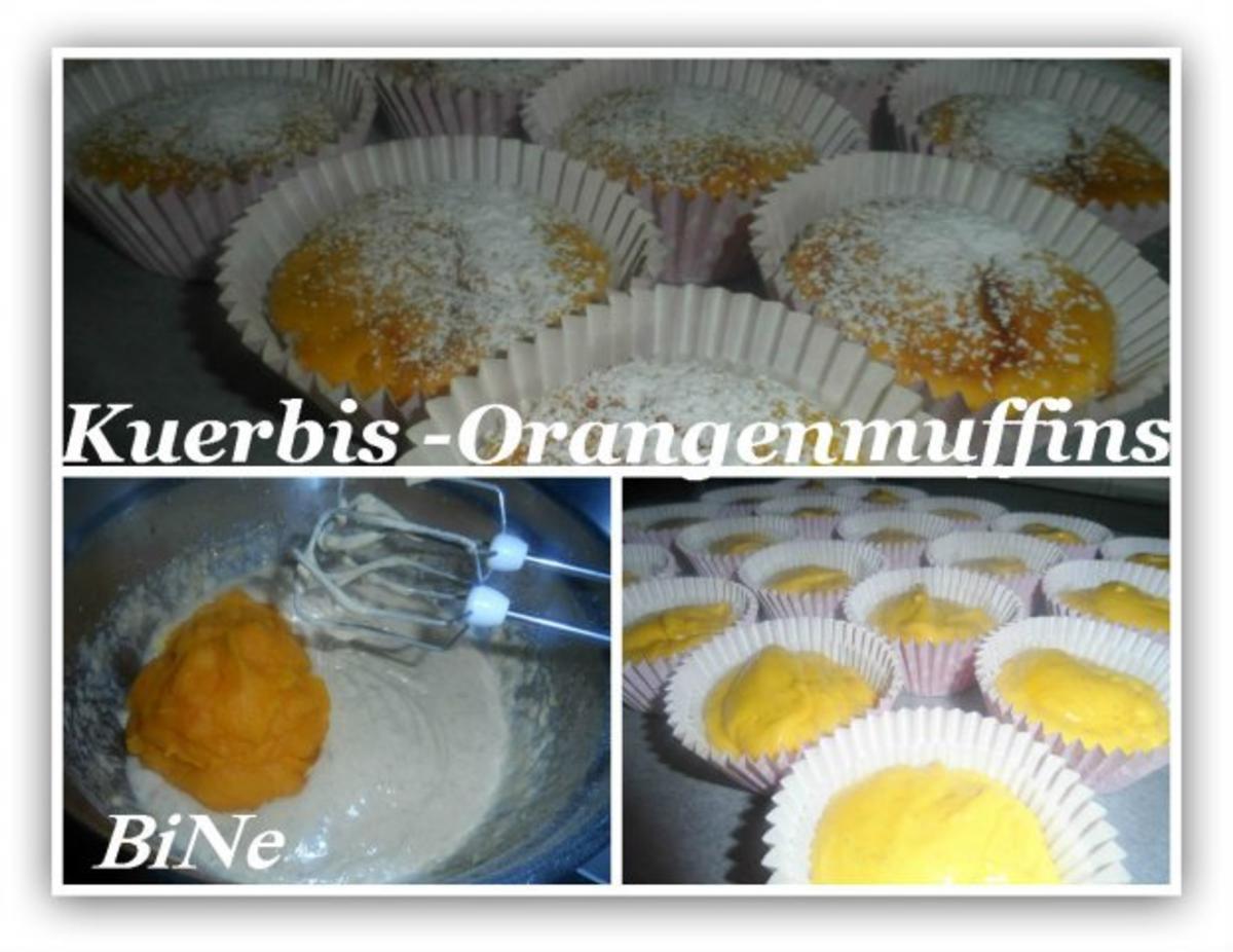 Bilder für BiNe` S KUERBIS - ORANGENMUFFINS - Rezept