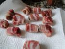 TAPAS  Datteln mit  mit Bacon ummantelt , kaum Arbeit und saugut, besonders auf den Grill, - Rezept