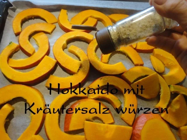 eleganter Herbst Salat mit Kürbis - Rezept - Bild Nr. 2