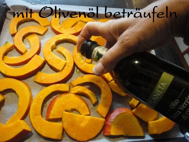 eleganter Herbst Salat mit Kürbis - Rezept - Bild Nr. 3