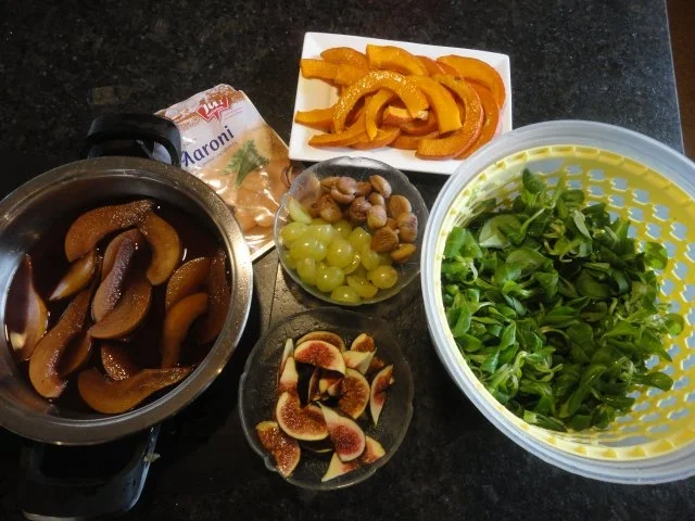 eleganter Herbst Salat mit Kürbis - Rezept - Bild Nr. 8