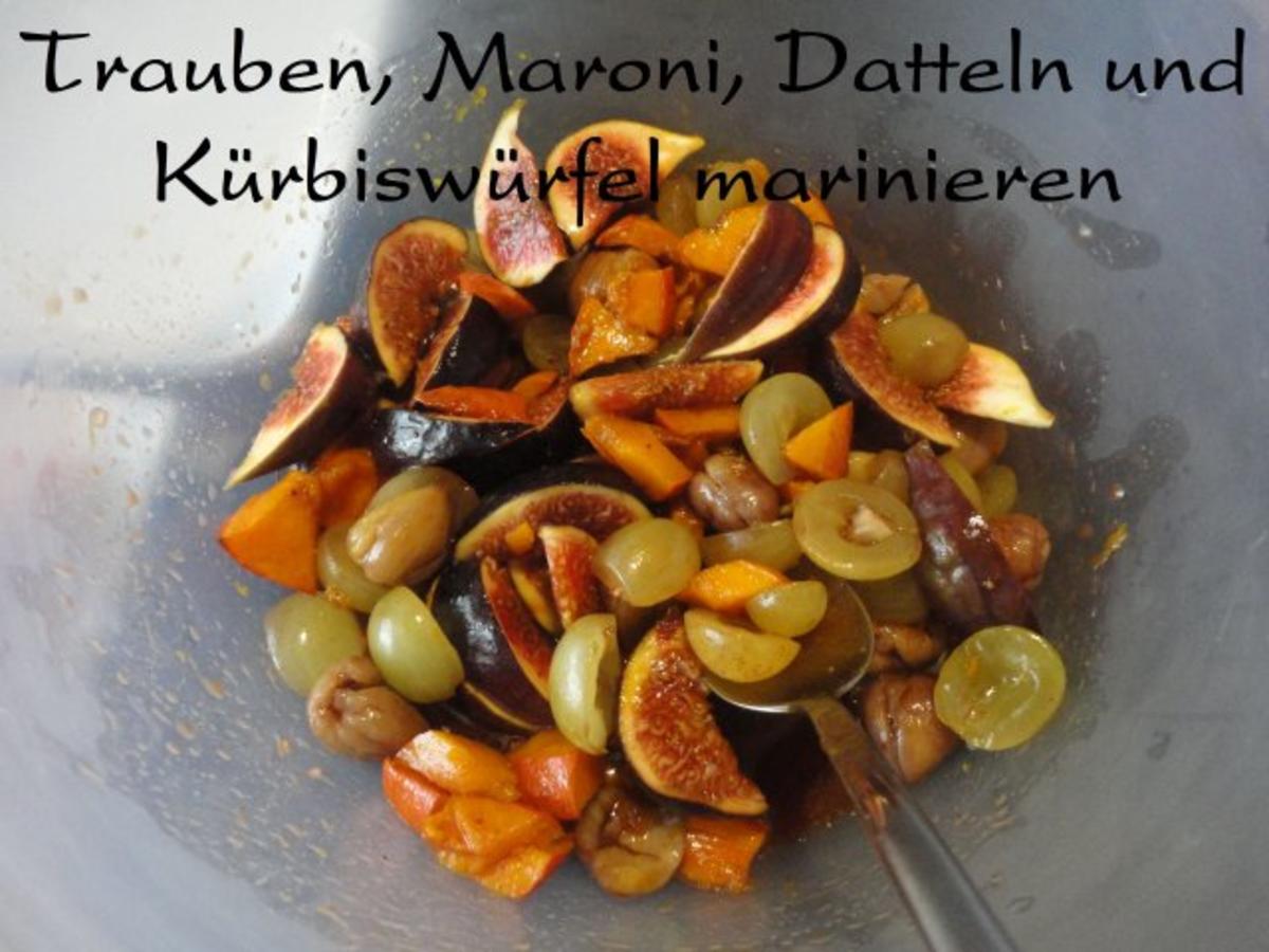 eleganter Herbst Salat mit Kürbis - Rezept - Bild Nr. 10