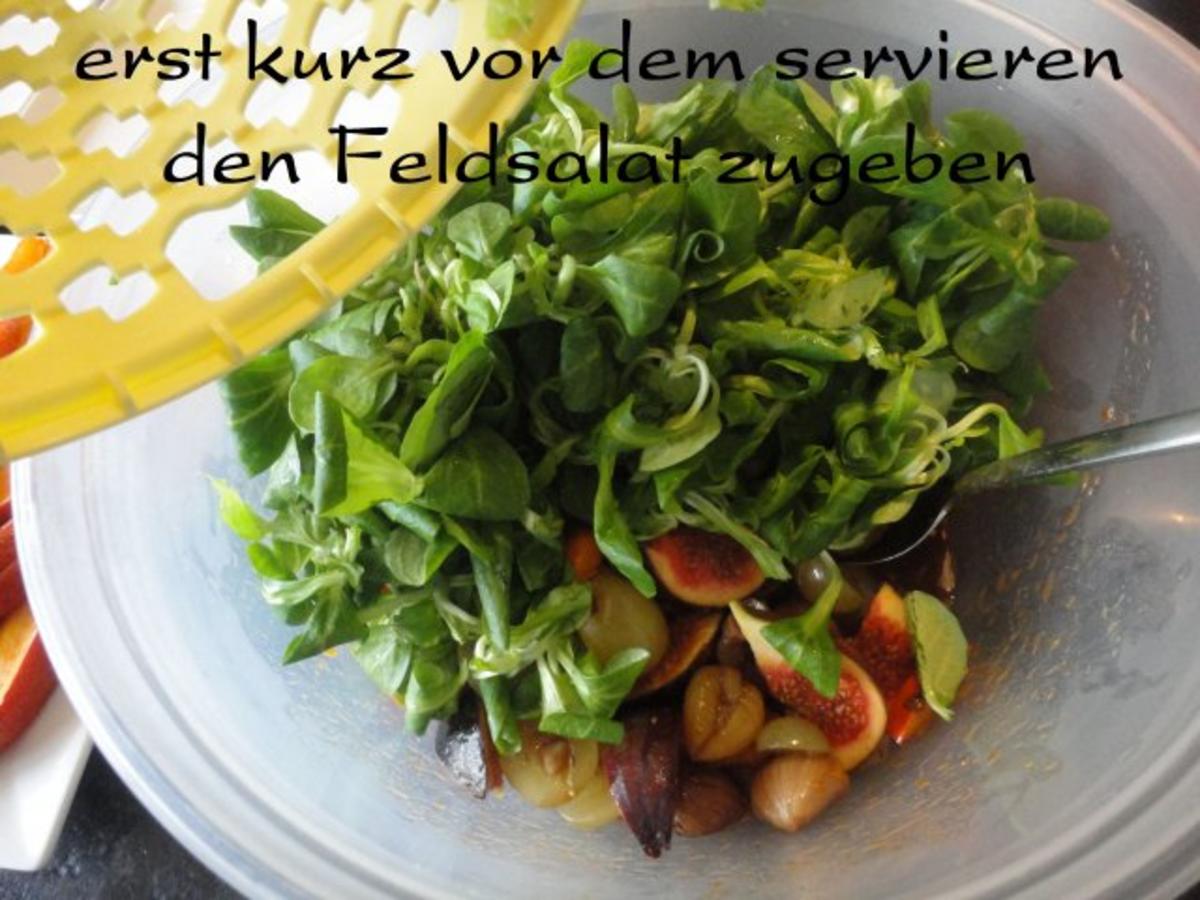 eleganter Herbst Salat mit Kürbis - Rezept - Bild Nr. 11