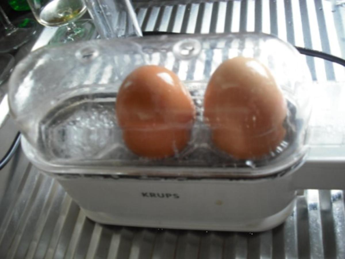 Gekochte Eier im Mettmantel - Rezept - Bild Nr. 3