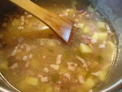 Gänsesuppe mit weißen Bohnen - Rezept - Bild Nr. 8
