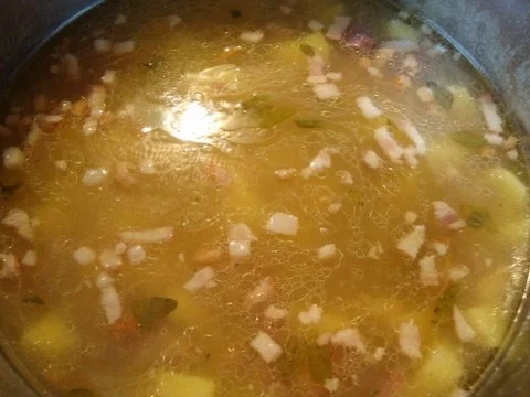 Gänsesuppe mit weißen Bohnen - Rezept - Bild Nr. 9