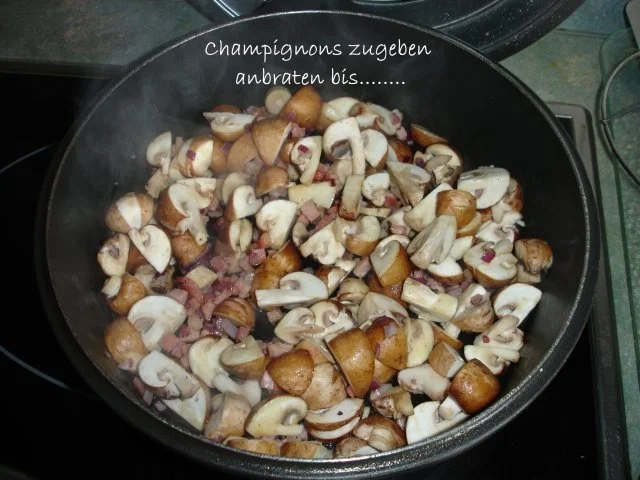 Rezept: Gebratene Pilzbohnen Bild Nr. 4 Gebratene Pilzbohnen - Rezept - Bild Nr. 4