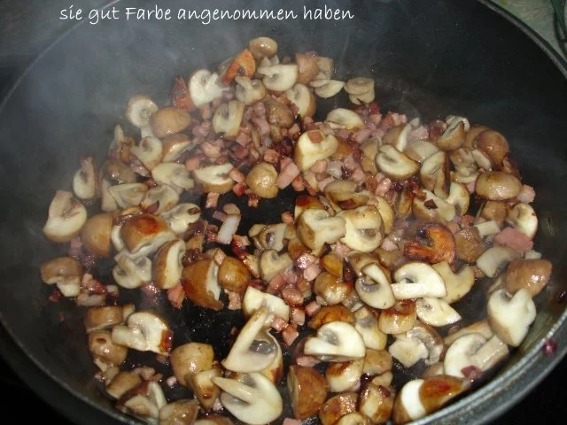 Rezept: Gebratene Pilzbohnen Bild Nr. 5 Gebratene Pilzbohnen - Rezept - Bild Nr. 5