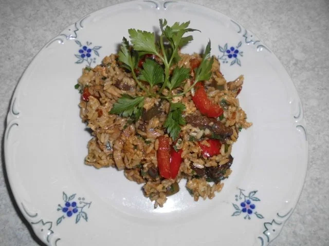 Gebratener Reis mit Rinderfilet - Rezept