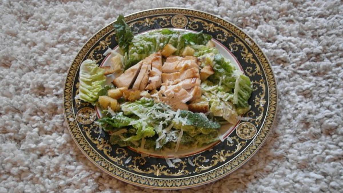 Chicken Caesar Salad - Rezept