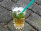Holunder Radler on the rocks mit Minze und Limetten (Aperitif) - Rezept