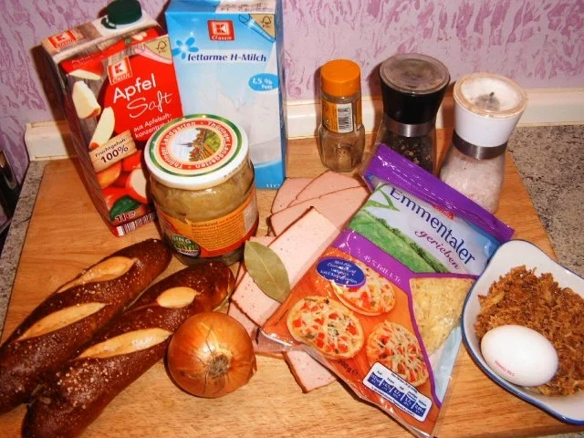 Rezept: Leberkäseauflauf Bild Nr. 2 Leberkäseauflauf - Rezept - Bild Nr. 2