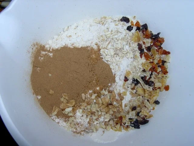 Haferkekse mit Zimt, Sonnenblumenkernen und Nüssen - Rezept - Bild Nr. 3