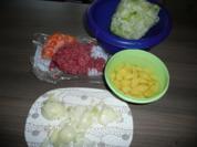 Rinderhack - Lauch -Suppe ! - Rezept