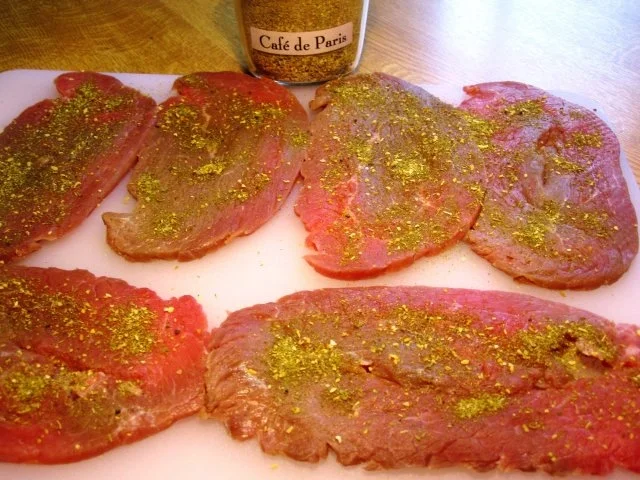 Rindfleisch-Päckchen mit pikanter Füllung ... - Rezept - Bild Nr. 2