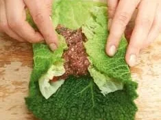 Rezept: Wirsingrouladen Bild Nr. 2 Wirsingrouladen - Rezept - Bild Nr. 2