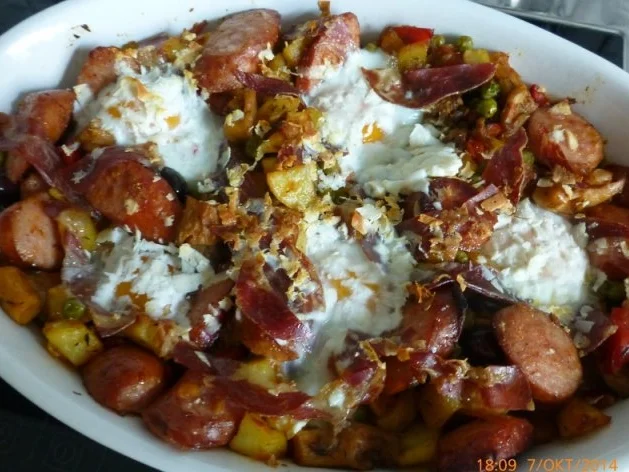 Rezept: Eier nach Flamenco Art Bild Nr. 8 Eier nach Flamenco Art - Rezept - Bild Nr. 8