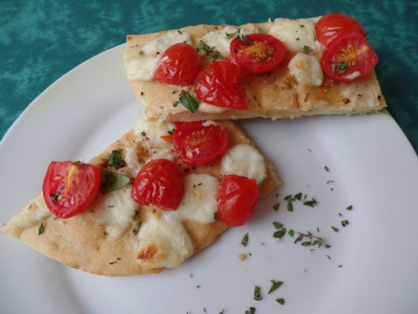 Tomaten-Mozzarella -Focaccia - Rezept Mit Bild - Kochbar.de