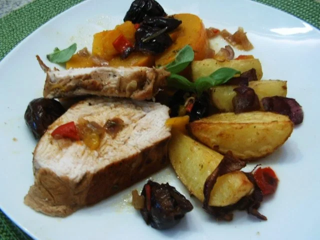 Putenbrust mit Kürbis - Rezept